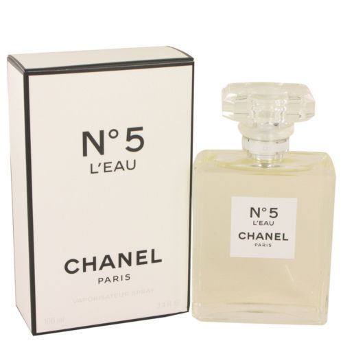 Chanel No. 5 L'eau 3.4 oz / 100 ml EDT Eau De Toilette Spray, NEW