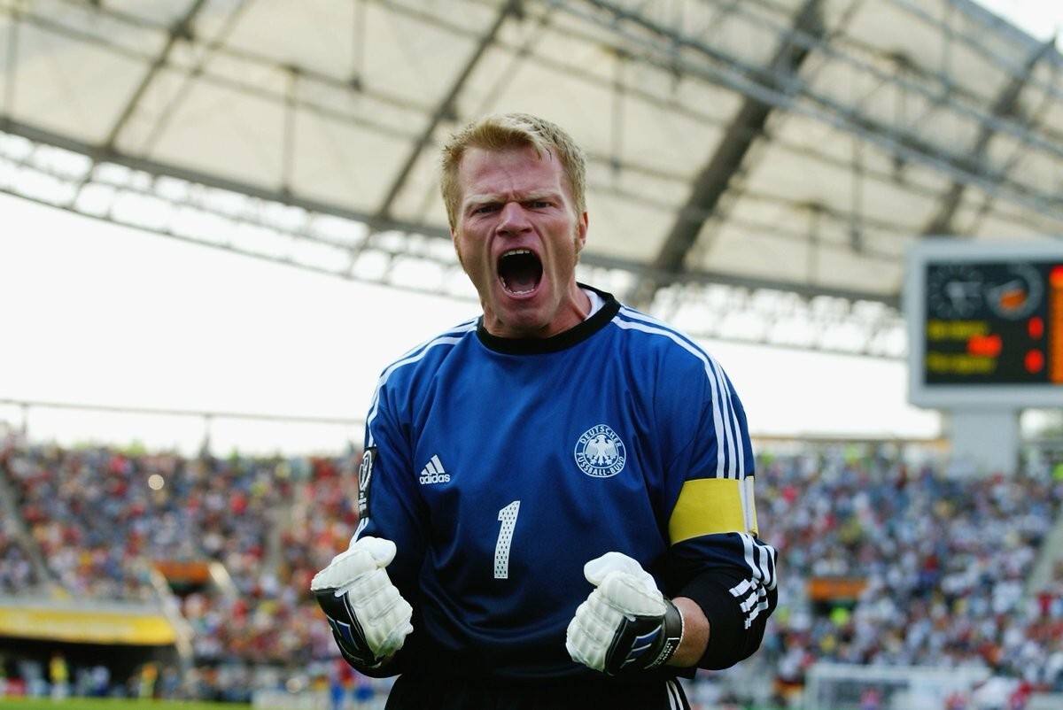GERMANY GOALKEEPER - Wold Cup 2002 - OLIVER KHAN # 1 - LARGE (USA