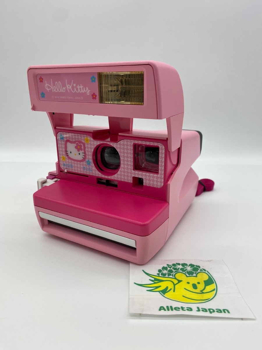 Hello Kitty Polaroid 600 Instant Film Camera Pink Limited Sanrio