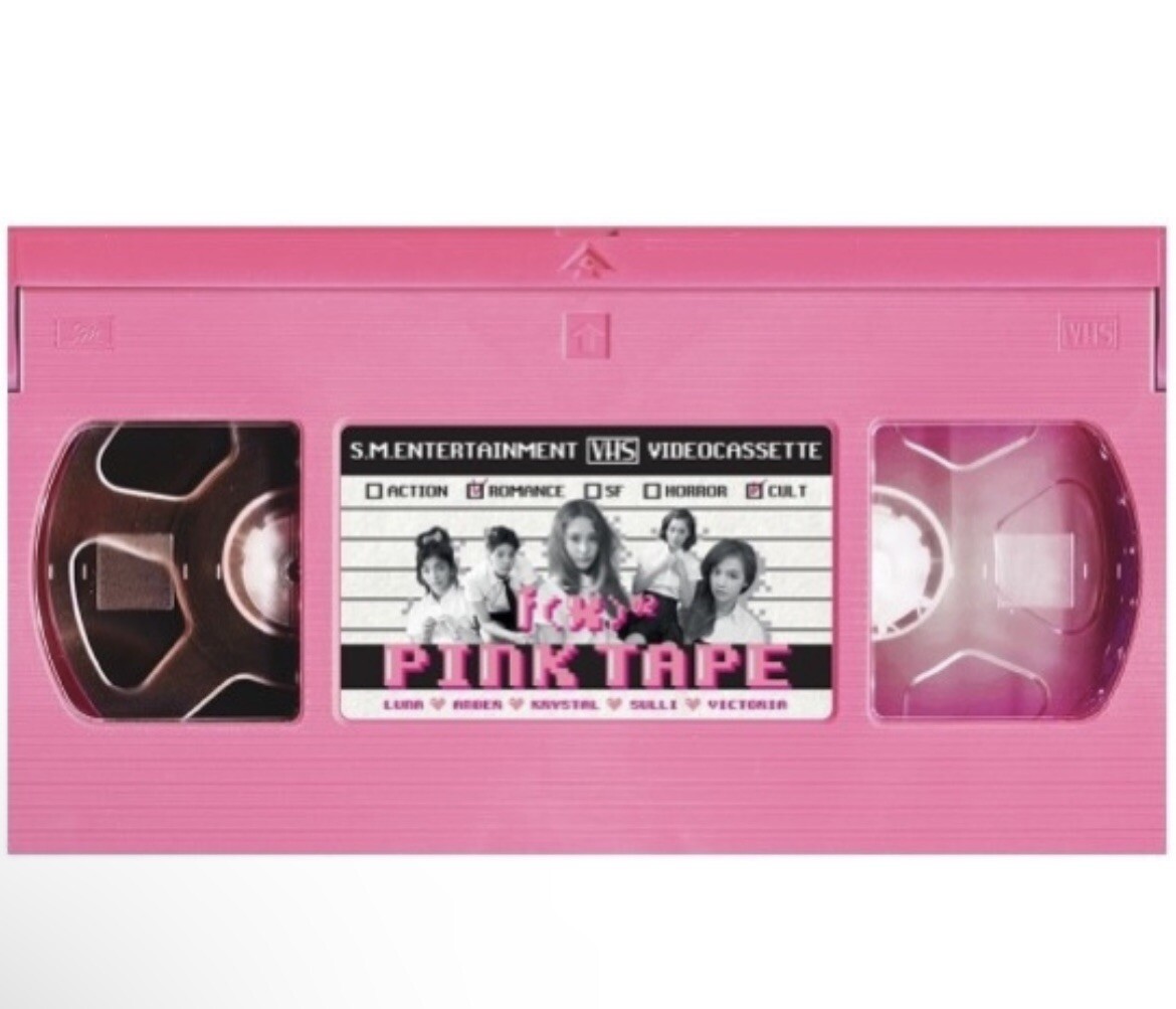 f(x) - PINK TAPE 2nd Album SEALED CD + Photobook+Photocard+etc FX