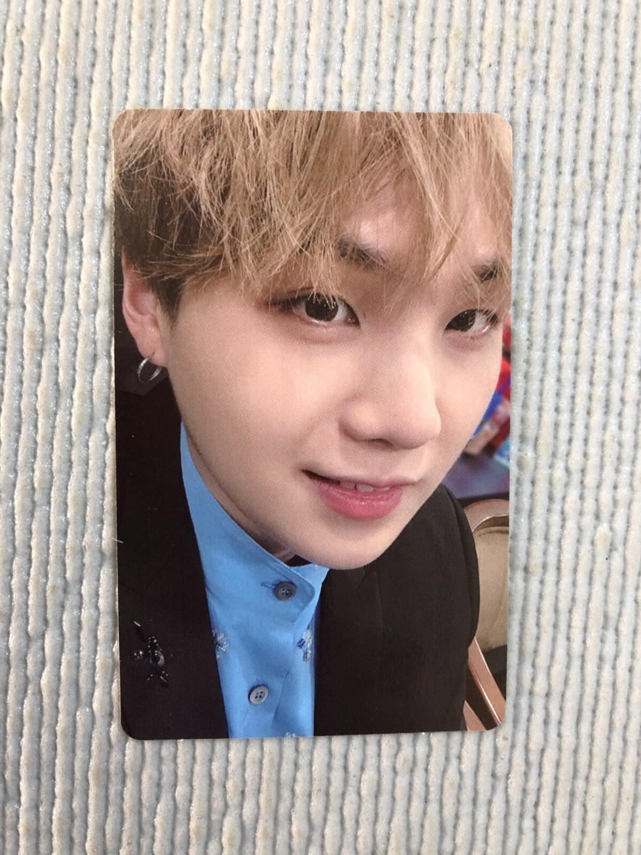 BTS Memories of 2019 Blu-ray Official Photo card ( SUGA ) | eBay