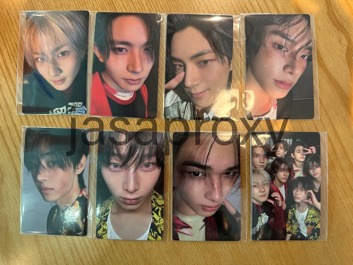 ENHYPEN x DESIRE:UNLEASH SHOWCASE SET WEVERSE PHOTOCARD OFFICIAL