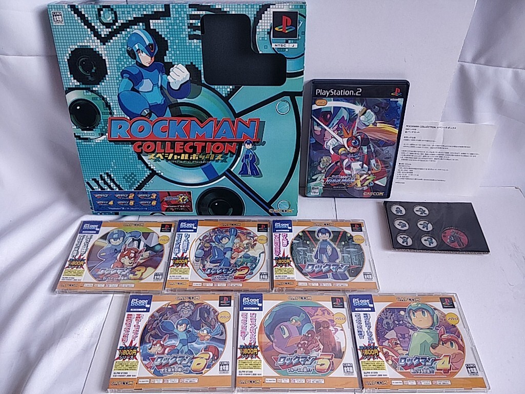 ROCKMAN MEGAMAN Collection Special Box Playstation Boxed set / Not