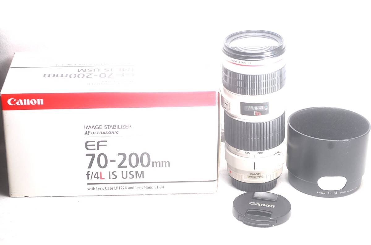 Canon EF70-200mm F4L IS USM 471656 | eBay