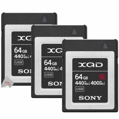 SONY Lexar XQDカードセット 128GB×3 64GB×1 SONY Lexar XQDカードセット