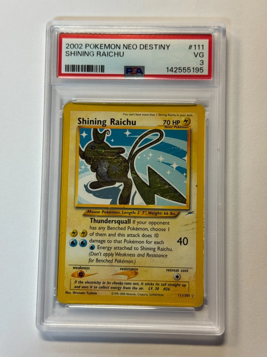 Shining Raichu for sale | eBay