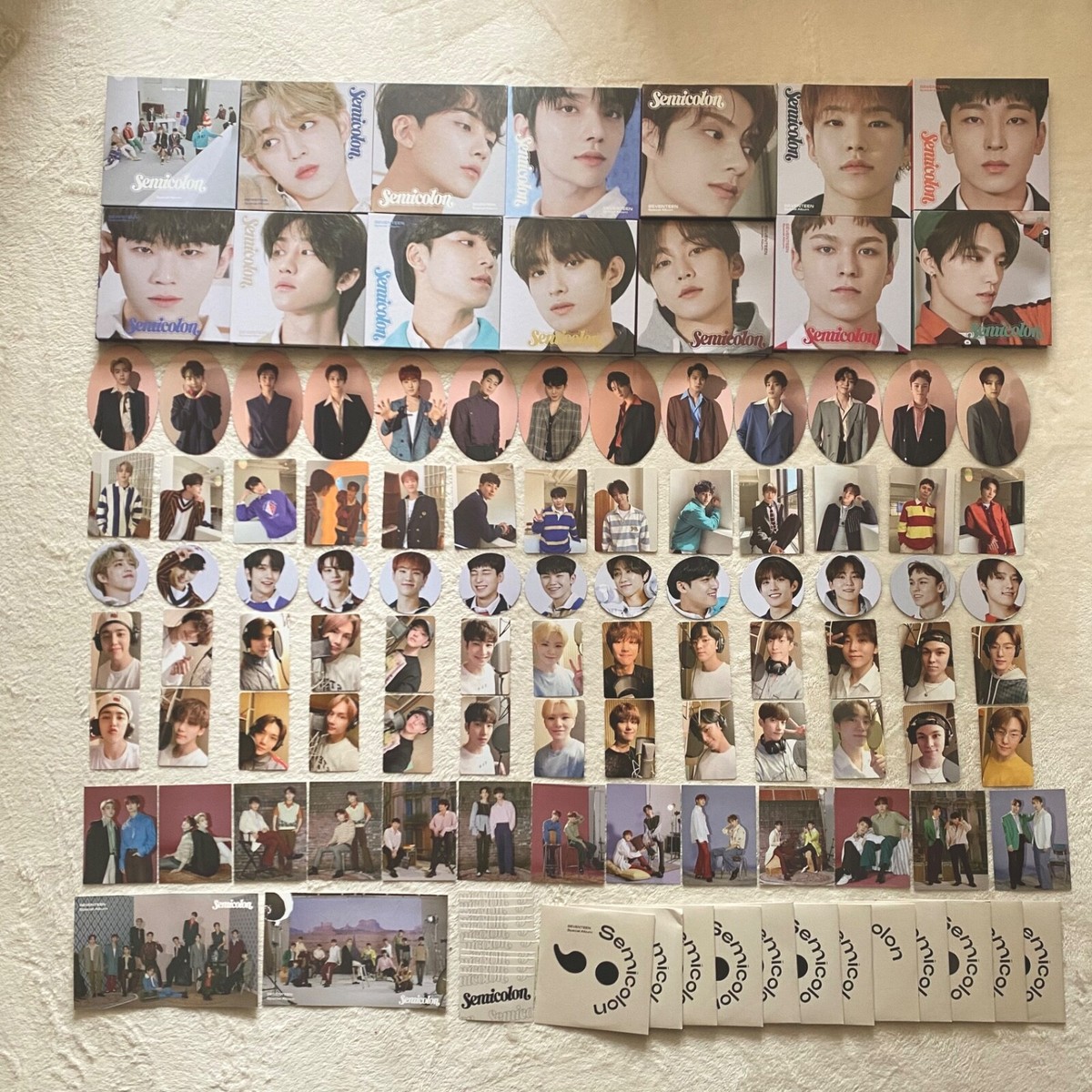 SEVENTEEN special album Semicolon All member complete set | eBay