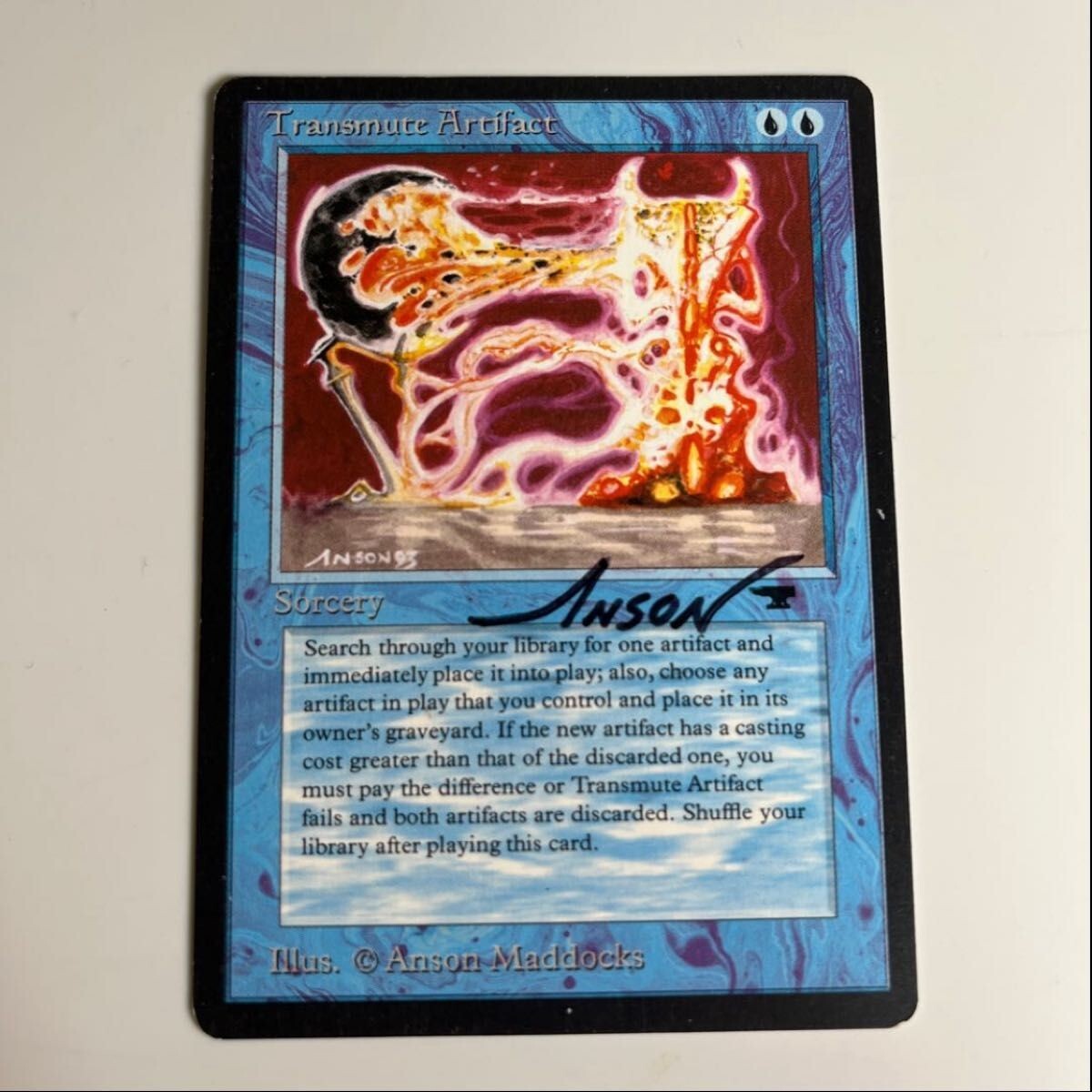 MTG ATQ Transmute Artifact 英語 シャドーサイン MTG ATQ Transmute