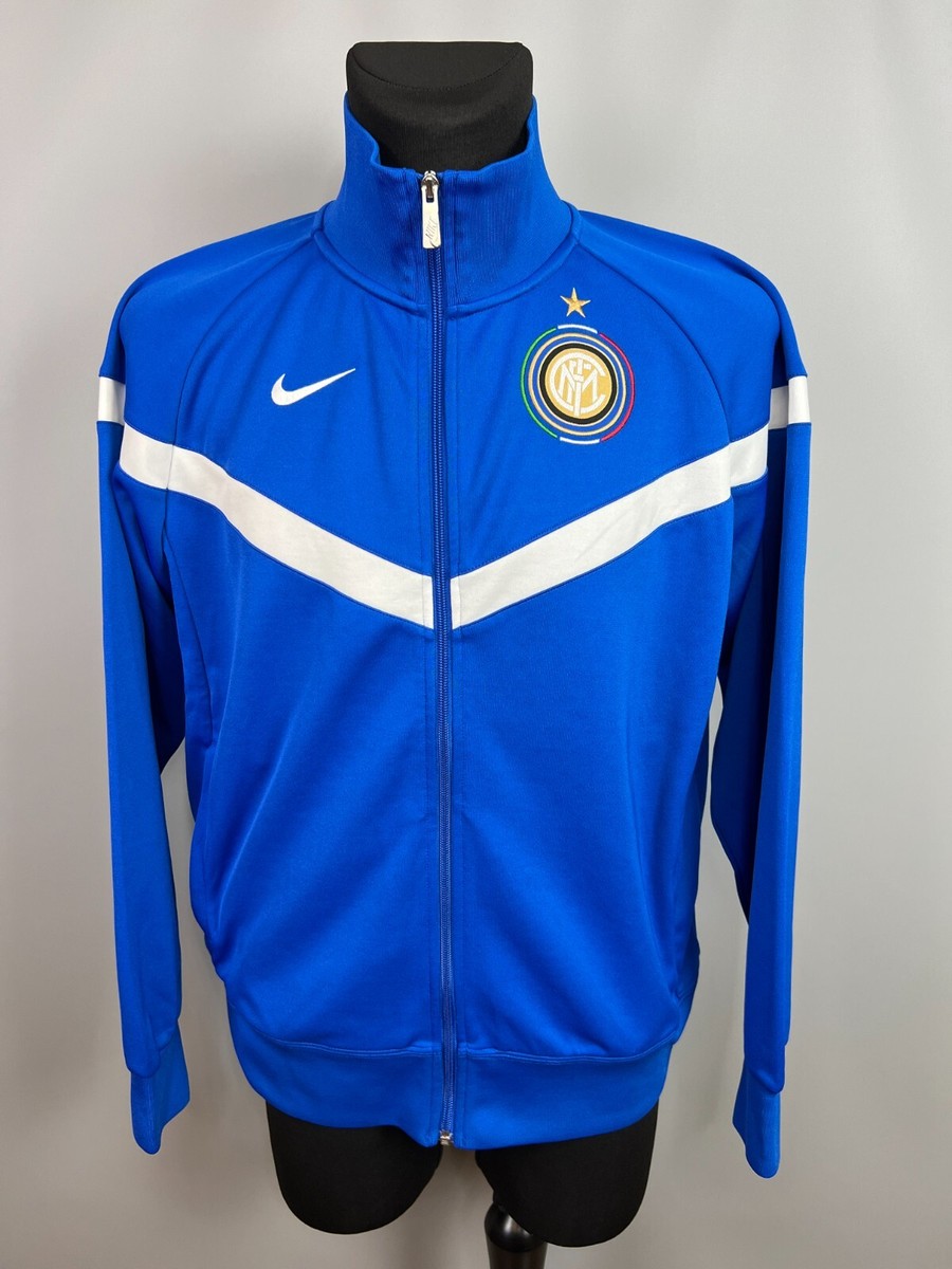 INTER MILAN 2009 2010 TRAINING JACKET FOOTBALL SOCCER NIKE 380624