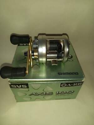 1pc Shimano AXIS 100 Version 2 A-RB Baitcasting Bass Fishing Reel
