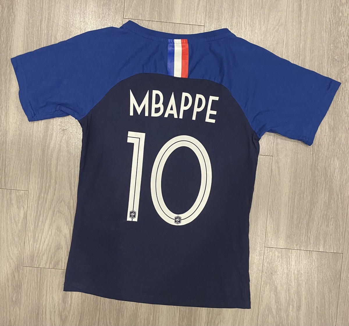 France FFF 2018 FIFA WorldCup Kylian Mbappe 10 Jersey Vaporknit