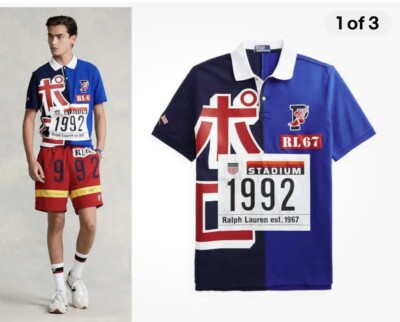 POLO RALPH LAUREN Men's Classic Fit Polo Tokyo Stadium Limited