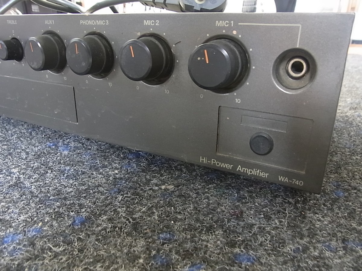 National Hi-Power Amplifier WA-745ラジオ レア 【公式通販】