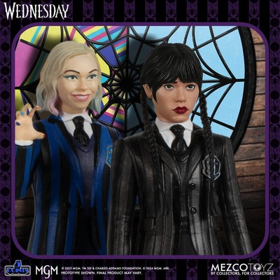 5 Points Wednesday Addams & Enid Sinclair Action Figure Boxed Set