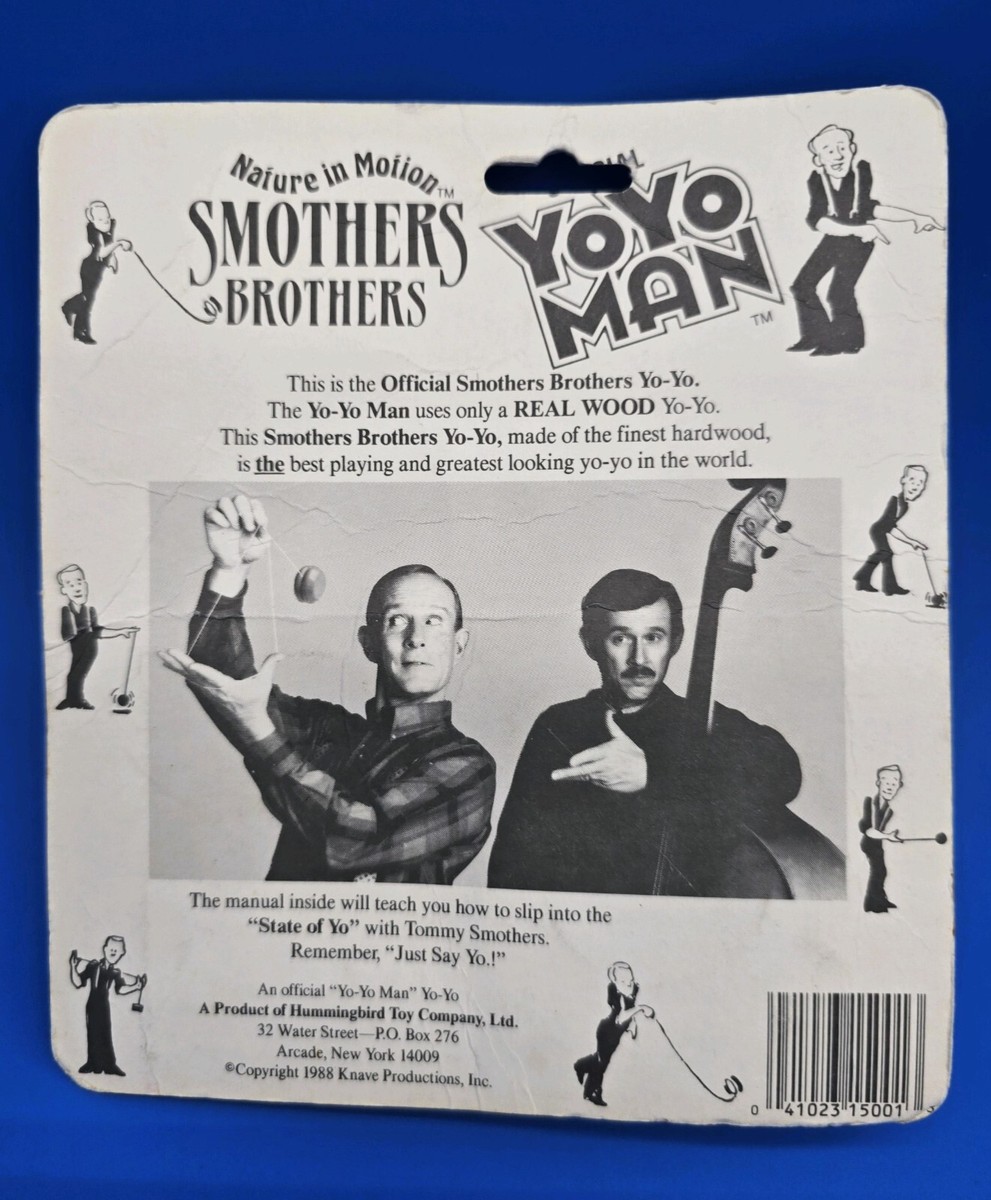 YoYo Man, Official Smothers Brothers Hardwood YoYo by Hummingbird