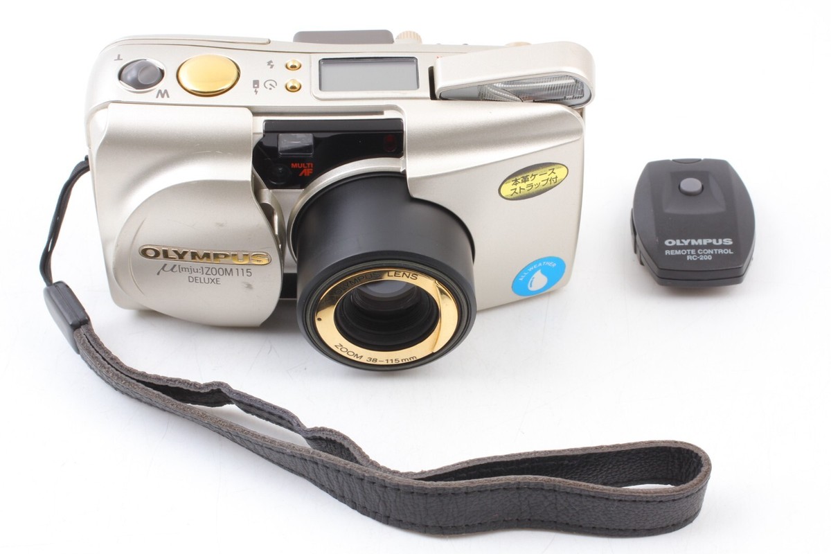 Exc+5】Olympus μ mju ZOOM 115 DELUXE 38-115 Lens Film Camera from