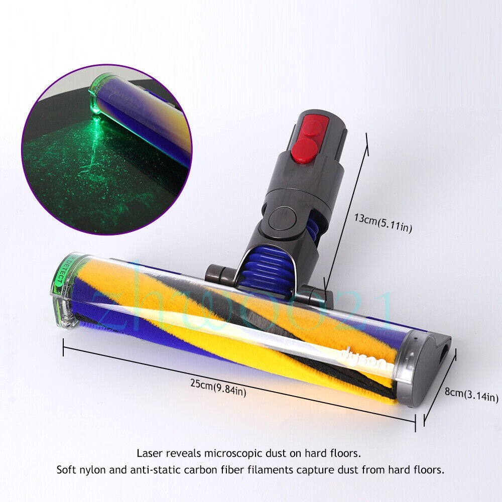 NEW Dyson V12 Detect Laser Slim Fluffy Cleaner Head 971360-02 for