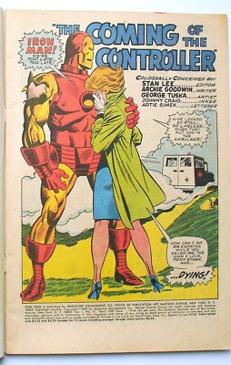 Iron Man #12 - 1969 - Marvel Comic - 1st Appearance Of The