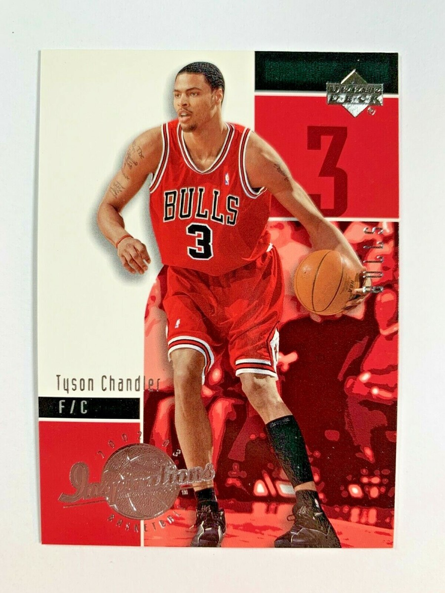 2003 Upper Deck Inspirations Tyson Chandler #9 Rookie Card Chicago