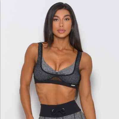 BOMBSHELL Sportswear Carbon Black Vibe Sports Bra 'Sold Out' M | eBay