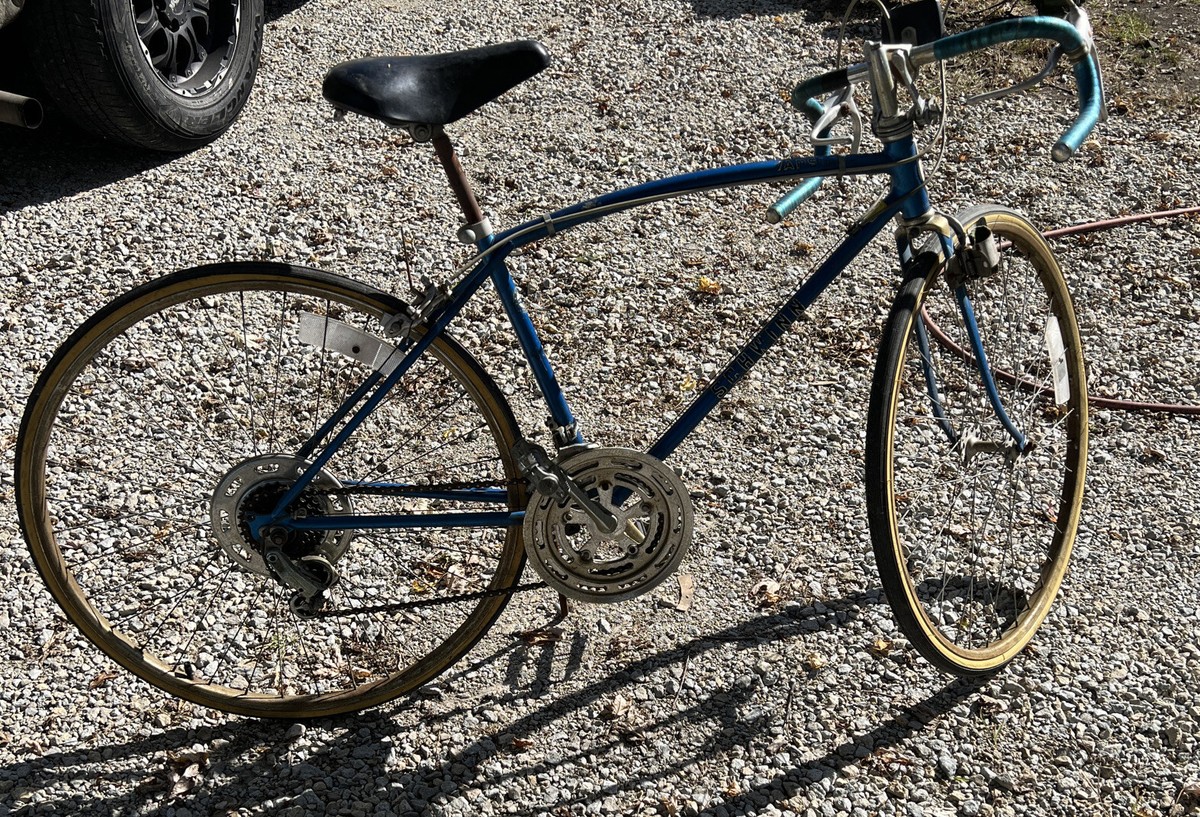 1960s-70s Schwinn Boys Varsity RARE 10 Speed Blue 16” Frame 27