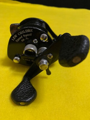 Vintage Lew Childre Lew's Speed Spool BB-1L Baitcasting Reel Made