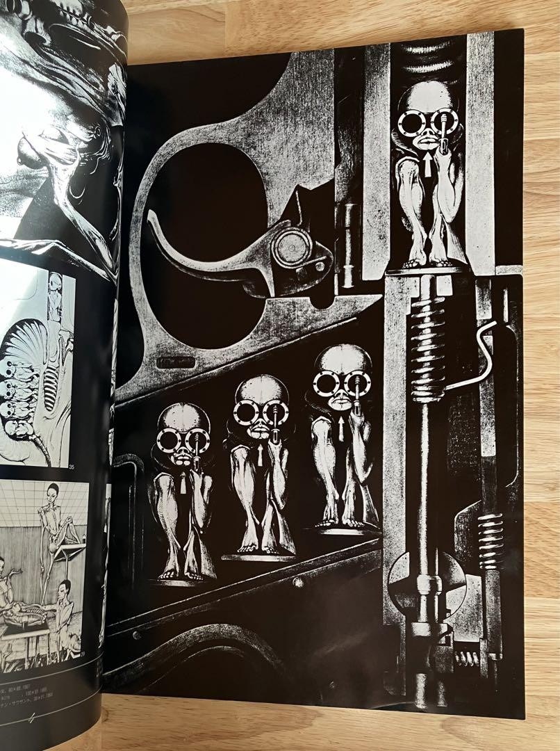 H.R.Giger's Necronomicon 1 HR Giger Art Book Signed Alien Design