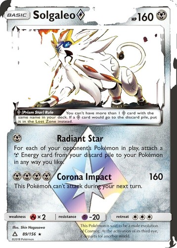 Lusamine Prism 092/095 PR Prism Holo SM8 Japanese Pokemon Card | eBay