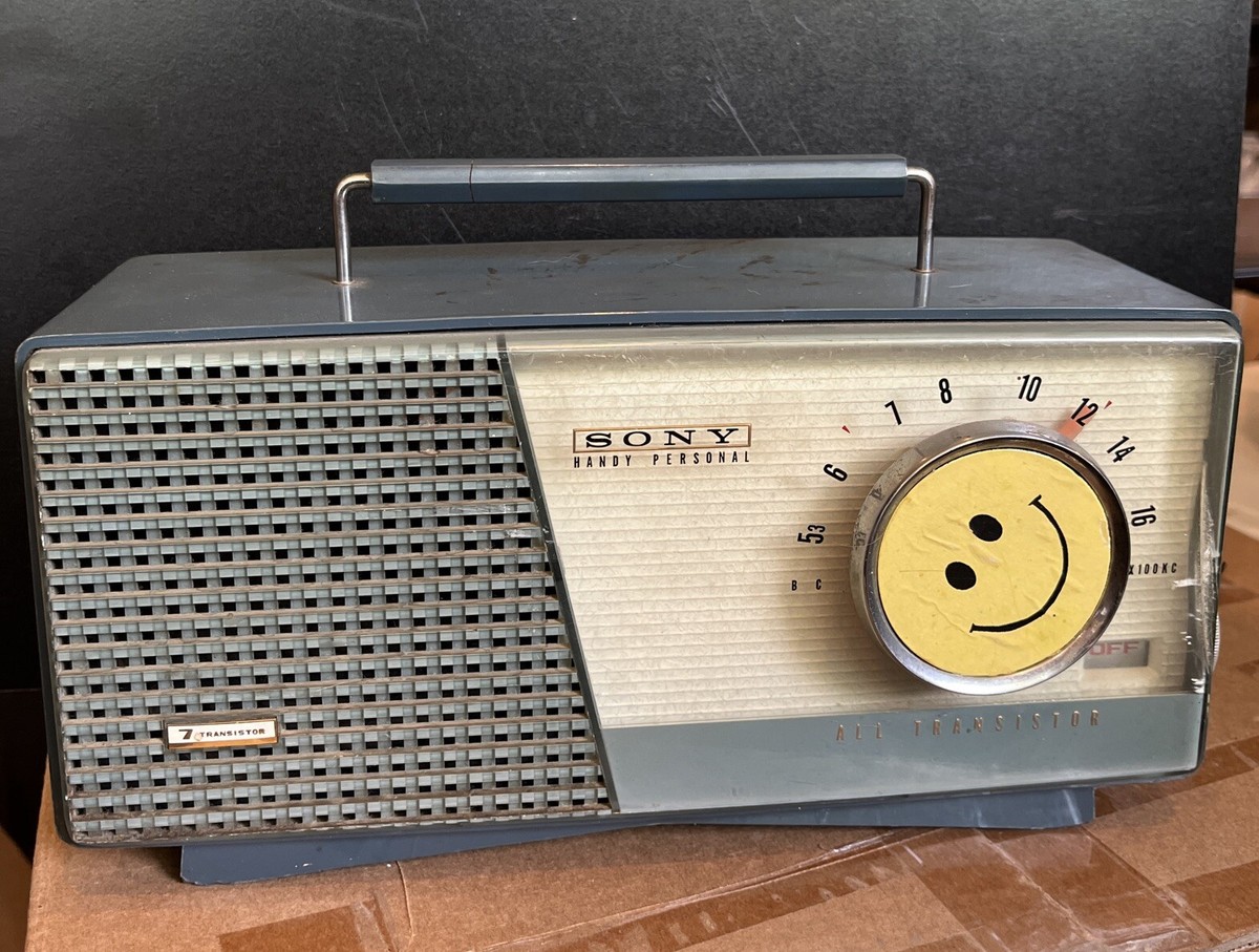 SONY TR-724 アナログラジオ レトロ Sony TR-724 Radio – historictech