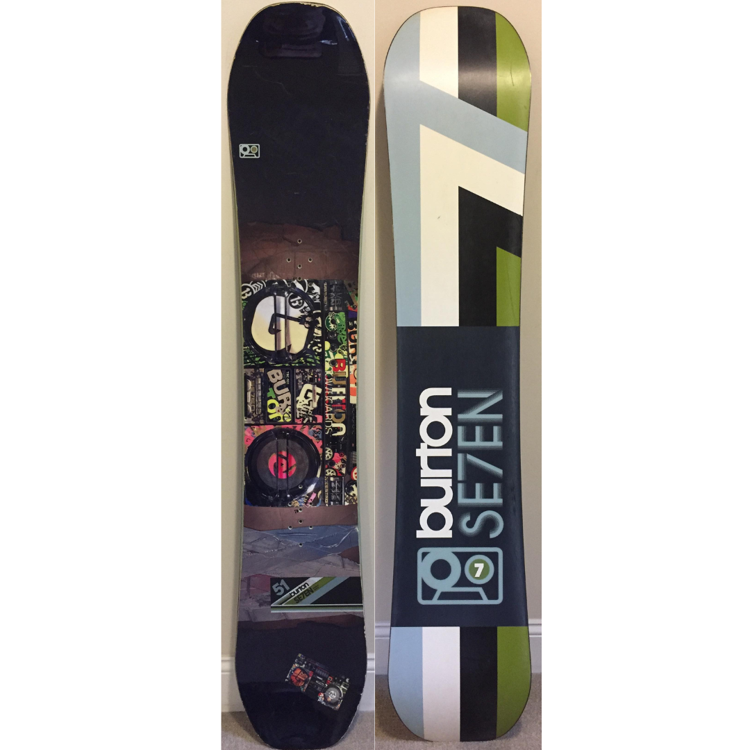 Burton SEVEN 151cm SE7EN Snowboard Rare Classic Collector Vintage