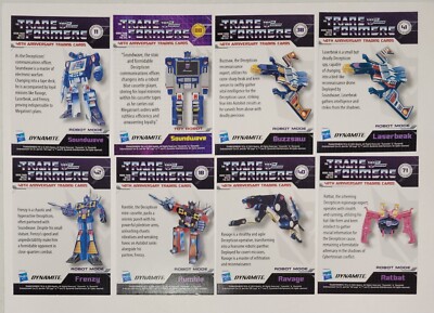 Dynamite Transformers 40th Anniversary Soundwave Cassettes Base