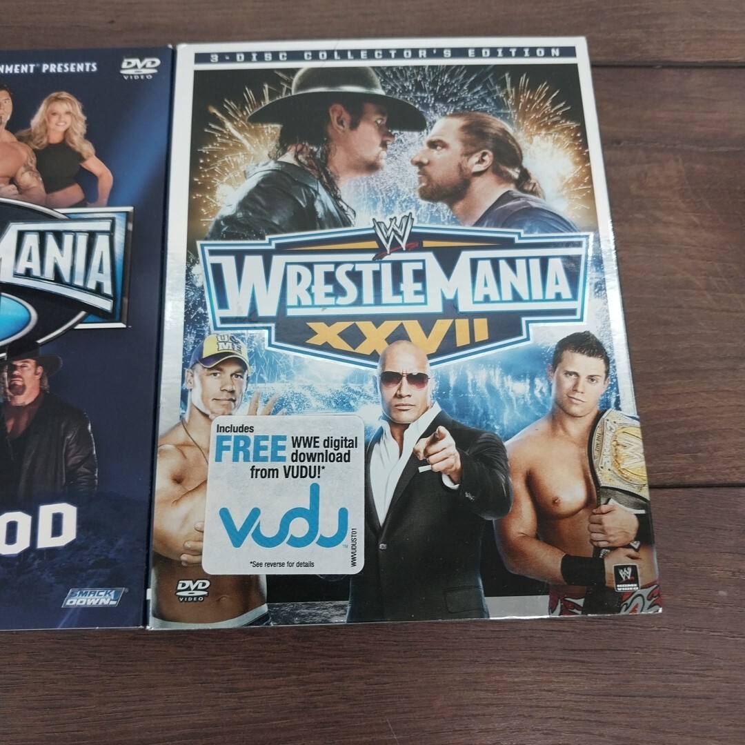 WWE: WrestleMania 21 And 27 DVD 3 Disc Sets. 6 Discs Total | eBay