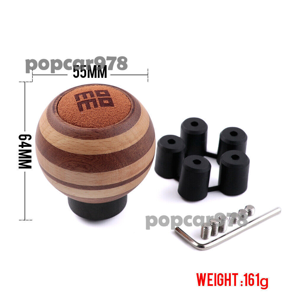 momo Targa Heritage Mahogany Wood Manual Gear Shift Knob Layered