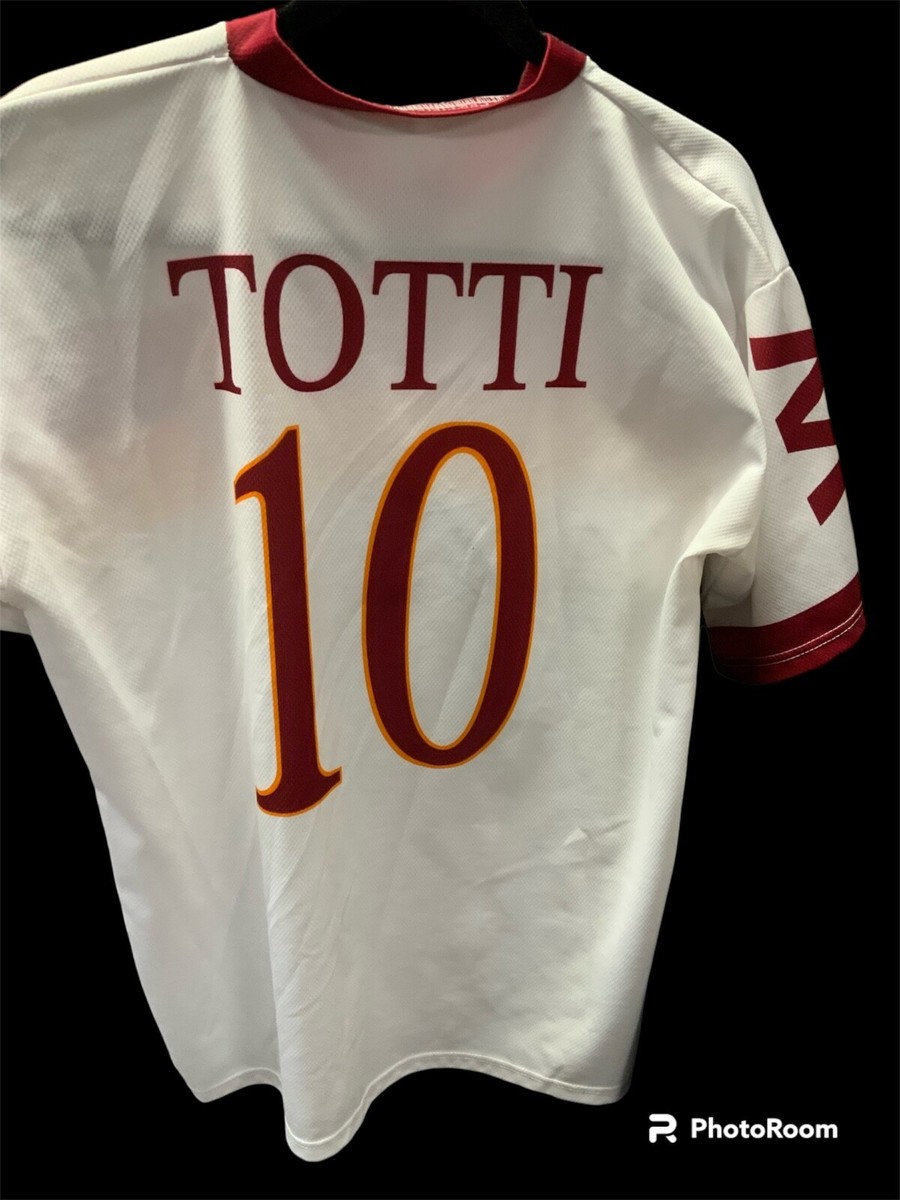 Francesco Totti #10 AS Roma Shirt Jersey XL | eBay