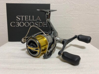 Shimano 14 Stella C3000SDH Spinning Reel Used Fishing Gear Japan