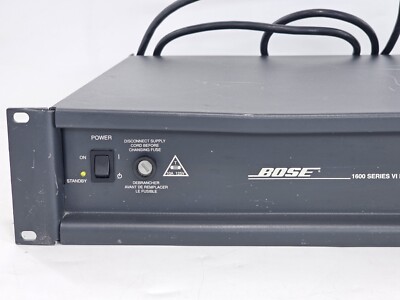 Bose 1600 Series VI Professional Power Amplifier Series 6 Power