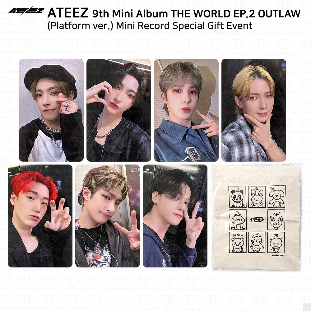 ATEEZ THE WORLD EP.2 OUTLAW Minirecord Special Gift Event