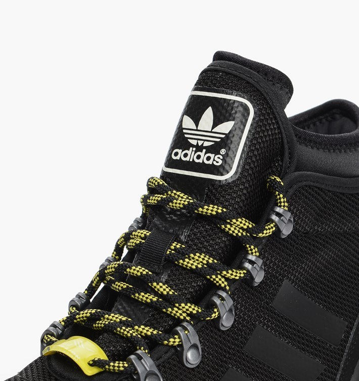 ADIDAS ZX FLUX WINTER TRAINERS SNEAKERS ORIGINALS S82933 BLACK UK