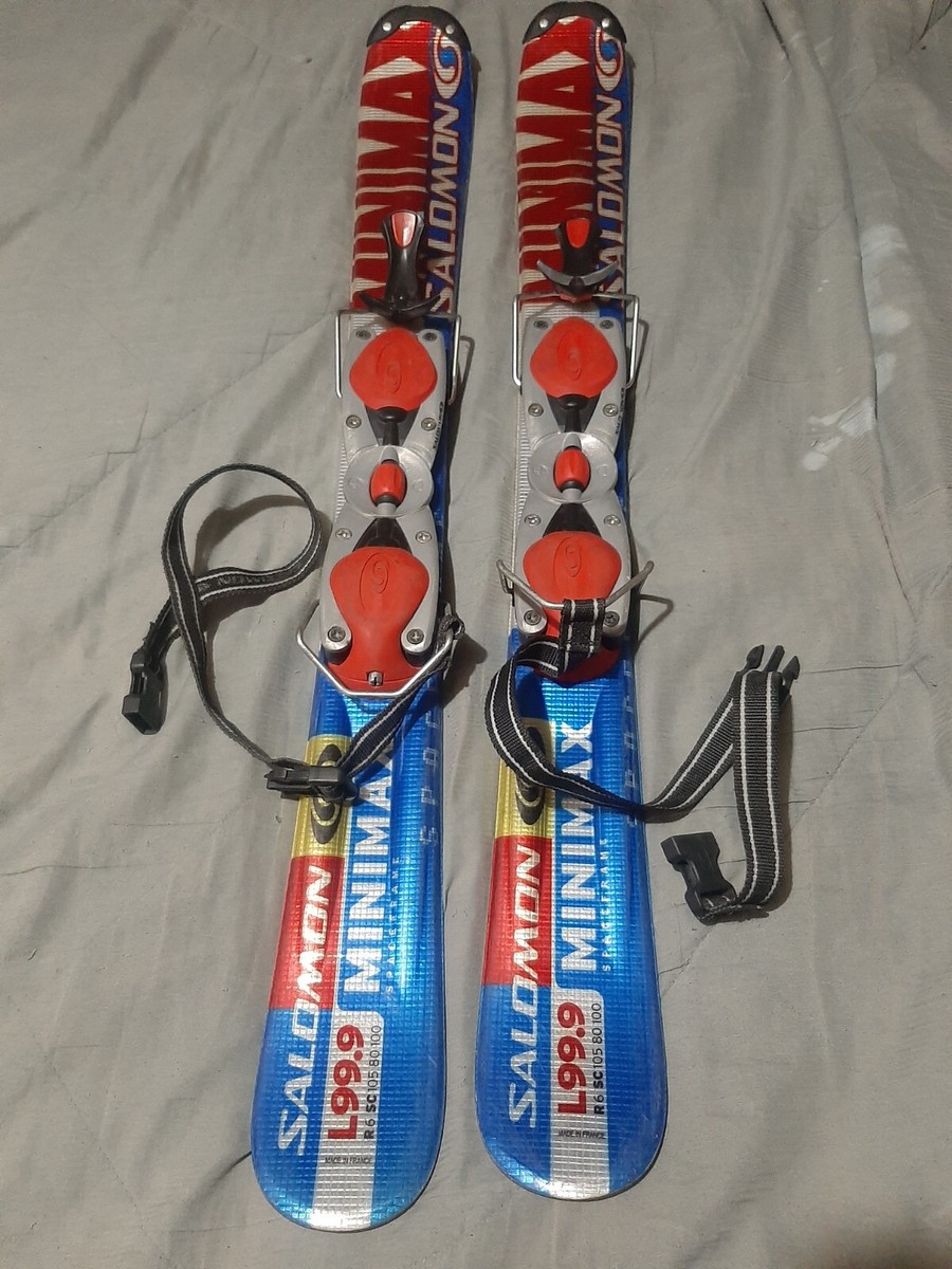 Salomon Minimax Spaceframe L99.9 Snowblades Mini Skis | eBay