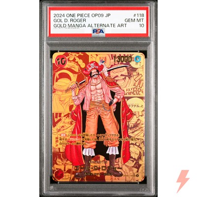 PSA 10 Gol.D.Roger (Manga Alt Art) OP09-118 SEC - ONE PIECE