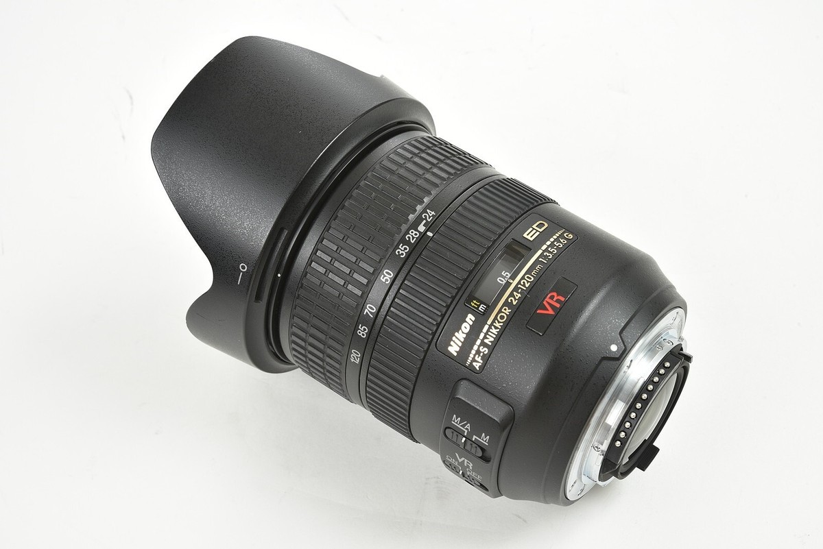 Nikon AF-S NIKKOR 24-120mm F3.5-5.6 G ED VR [Excellent] from Japan