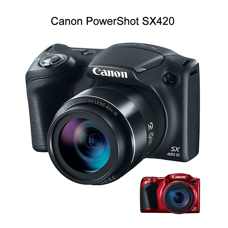 Canon PowerShot SX420 Digital Camera w/ 42x Optical Zoom - Wi-Fi