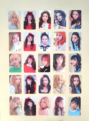 RED VELVET 8th Anniversary OFFICIAL MD Repackage Photo Card