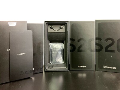 Samsung Galaxy S20 Ultra S20 Plus 5G Box with All OEM Accessories