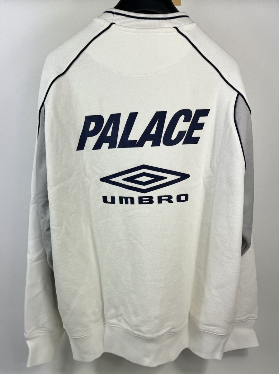 PALACE X UMBRO - LOGO PRINT SWEATSHIRT SIZE: XL | eBay