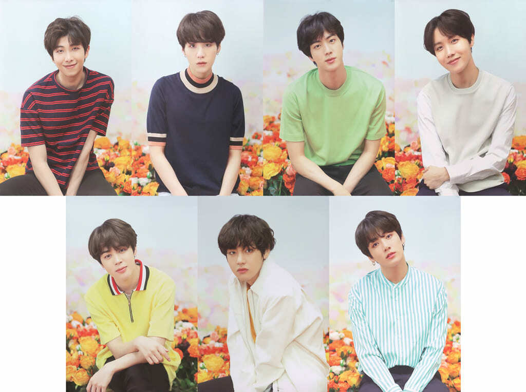 BTS Love Yourself World LY Tour Official Poster SET official goods