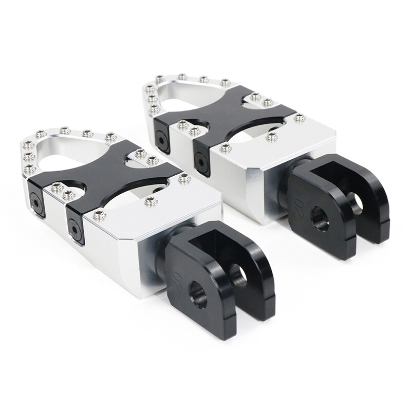 Alloy Foot Pedal Footboard Aftermarket Fit For Kawasaki ZX-6R 03