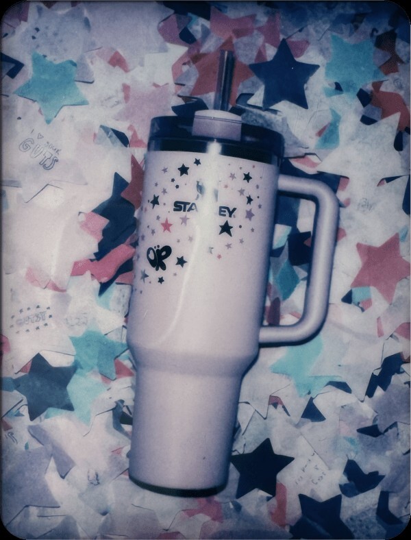 Stanley X Olivia Rodrigo Collab Quencher H2.0 Tumbler 40 Oz