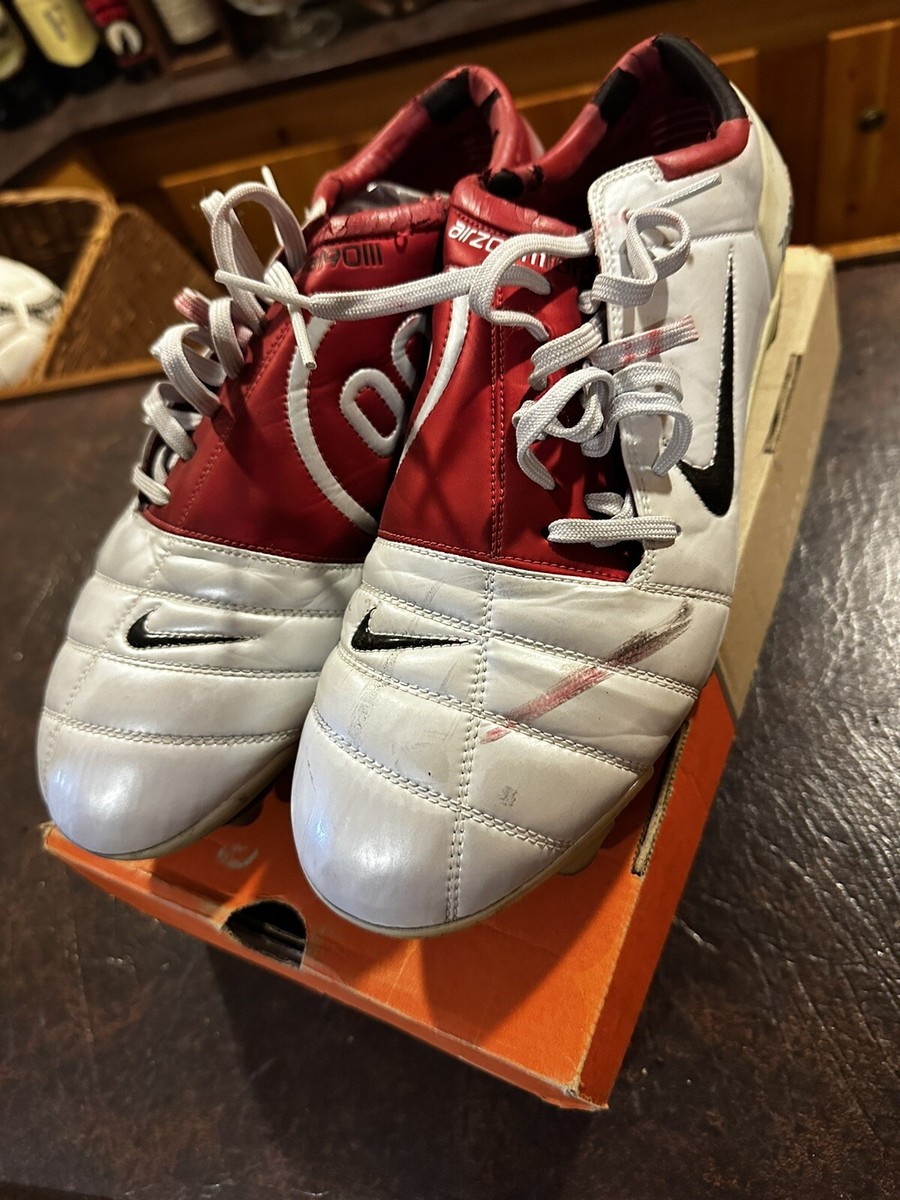 NIKE AIR ZOOM TOTAL 90 III FG ELITE 13 US RED WHITE Made In Italy