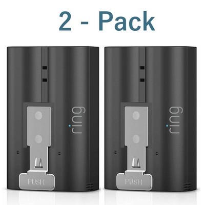 2x Genuine Battery V4 For Ring Battery Doorbell Plus 5F77E9,Video